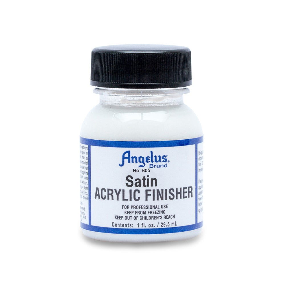 Angelus 605 Satin Finisher 1oz for low-lustre protection