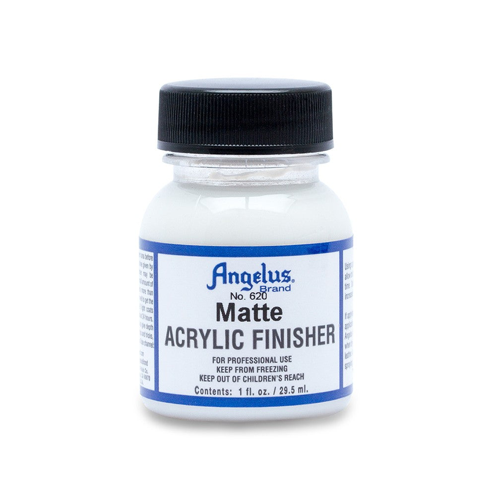 Angelus 620 Matt Finisher 1oz for true flat leather protection