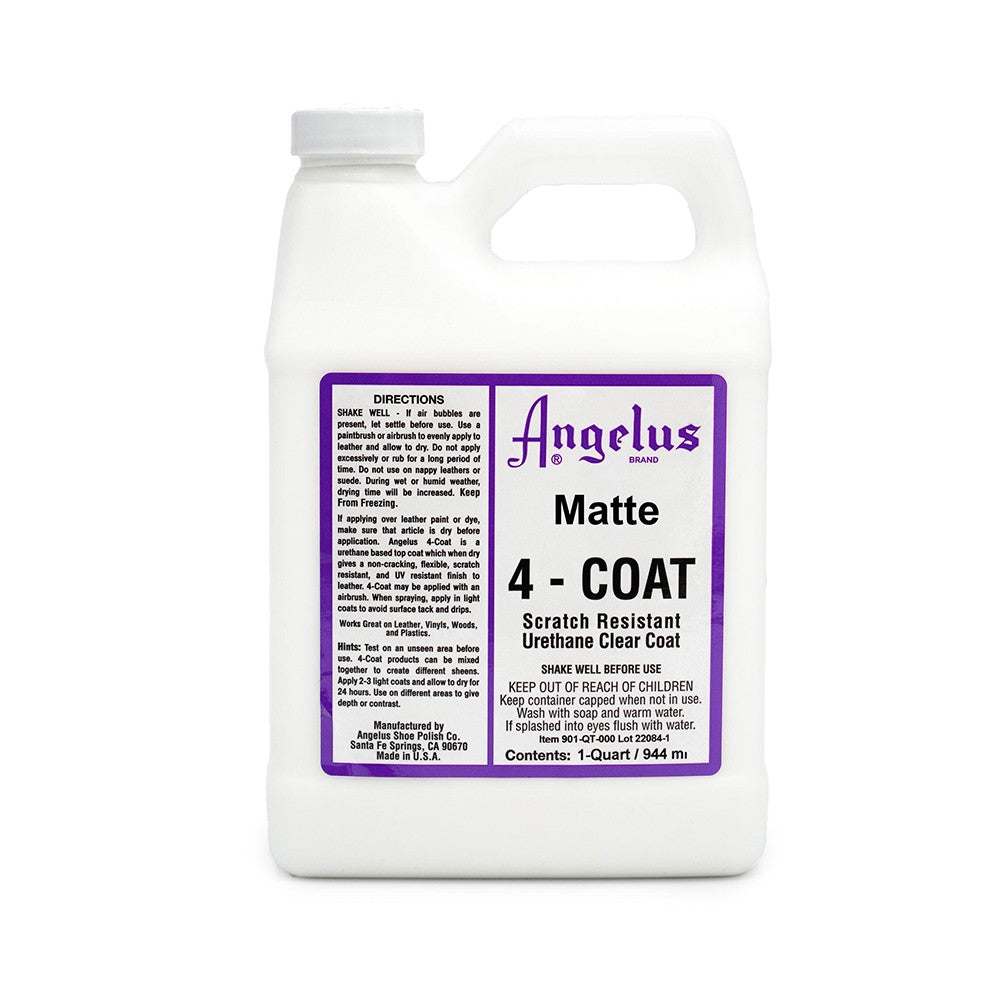 Angelus 902 Matte Finisher 1 Quart for elegant matte leather protection