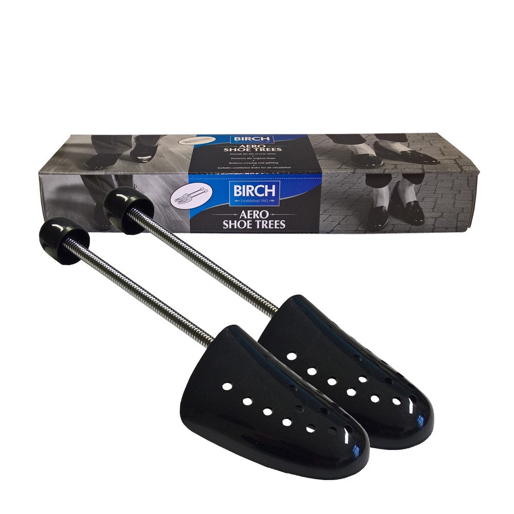 BIRCH Aero Shoe Tree with spring for ladies to maintain shoe shape and absorb moisture.