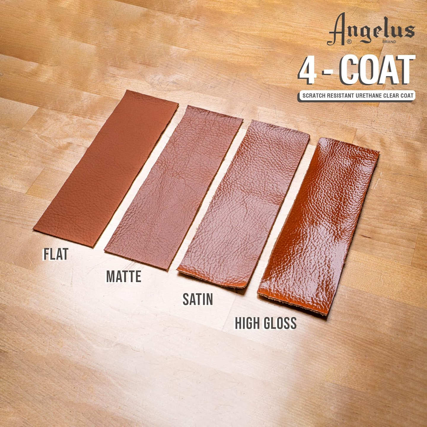 Scratch-resistant satin finish with Angelus 903