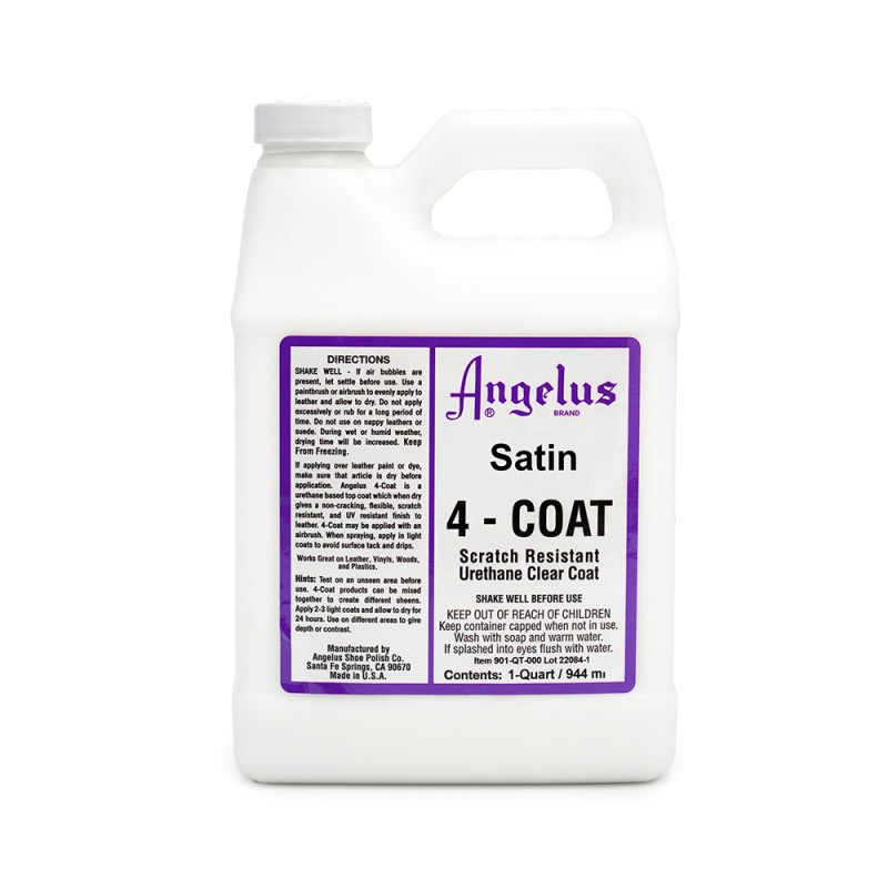 Angelus 903 Satin Finisher 1 Quart for flexible finish