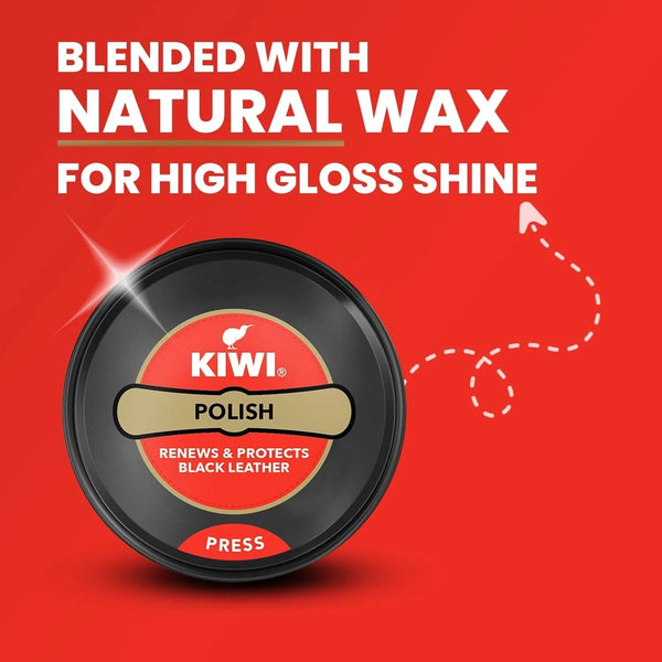 200ml extra large Kiwi polish tin provides the same quality wax-based formula in generous value size