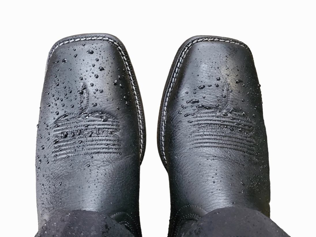 Apply pure mink oil to leather shoes and jackets to create a durable water-repellent shield while nourishing the material from within