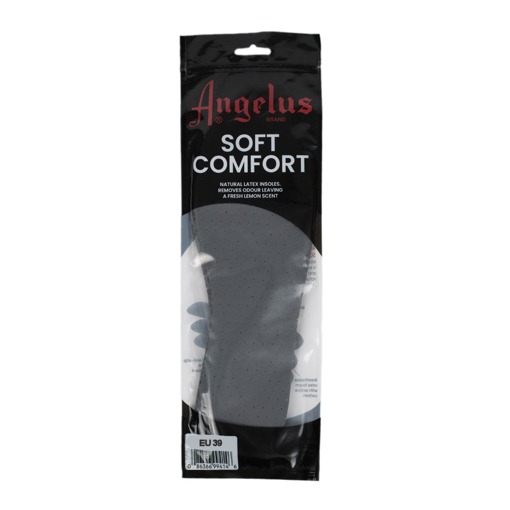 Angelus Soft Latex Insoles EU 39 for women's footwear comfort