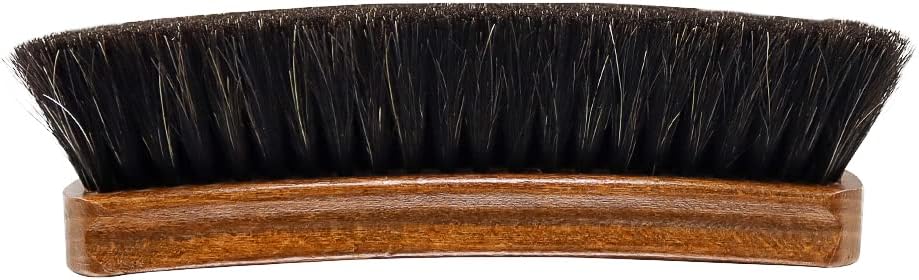large BIRCH horsehair brushes provide efficient coverage of larger areas and leather items