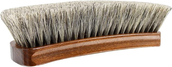 BIRCH Horsehair Brushes Medium 15cm in Grey provide even distribution for consistent professional results
