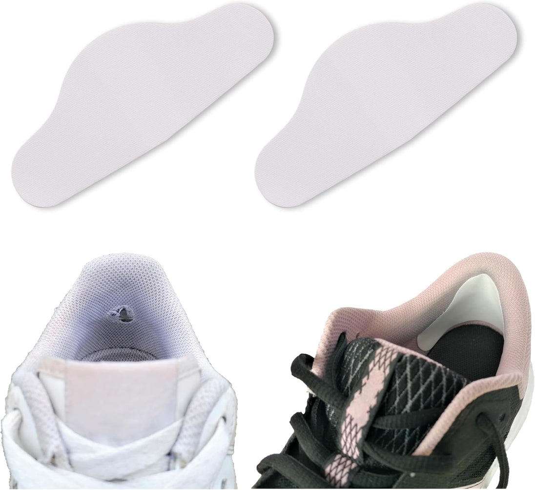 Trainer Armour heel patches create a durable barrier against constant friction and pressure inside shoes