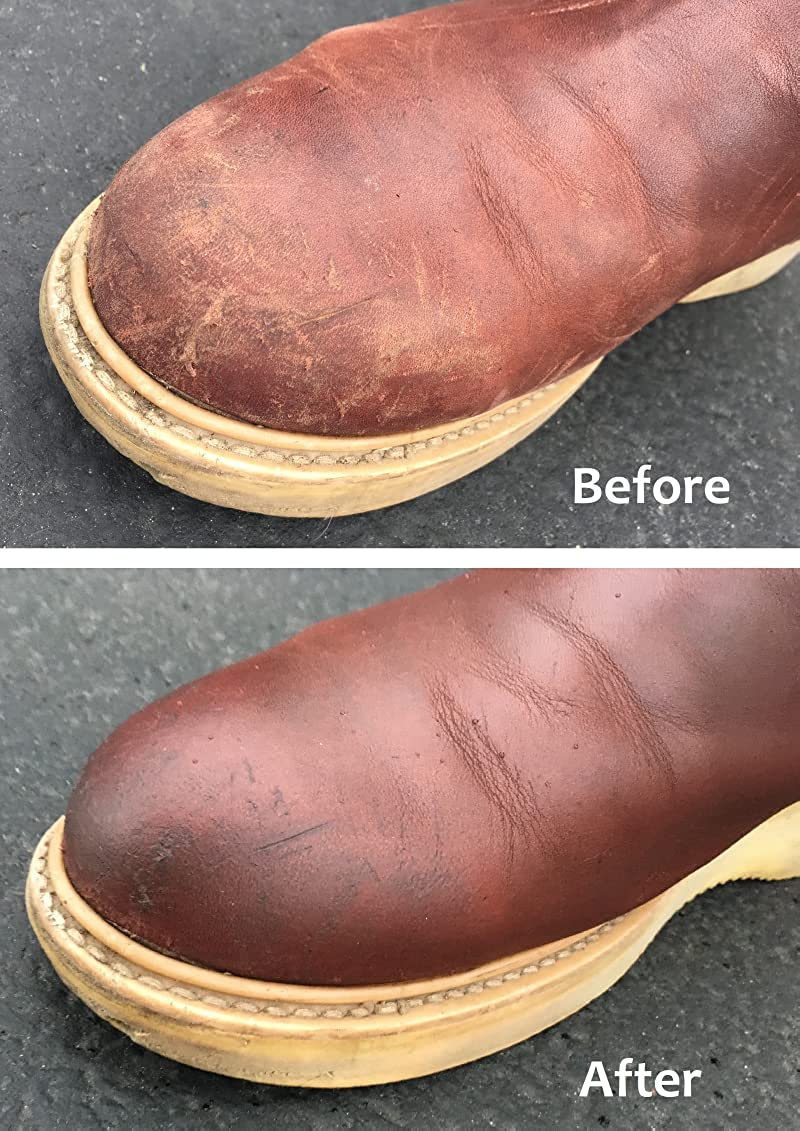 Achieve a professional finish with Meltonian Cream Polish that covers minor scuffs and enhances leather appearance