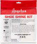 Angelus portable shoe maintenance kit designed for discerning travellers who need comprehensive leather care solutions on the road