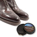 BIRCH Traditional Shoe Polish in Dark Brown nourishes and protects leather shoes while providing a beautiful rich lustrous shine