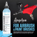 236ml Angelus brush cleaning solution helps maintain brush quality extend lifespan and prevent paint buildup in the bristles