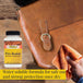 Breathable leather protection with Fiebing's Pro Resist against dirt and liquid damage