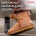 Use Angelus aerosol protectant to maintain your valuable sheepskin and suede items providing reliable defence against daily wear and moisture