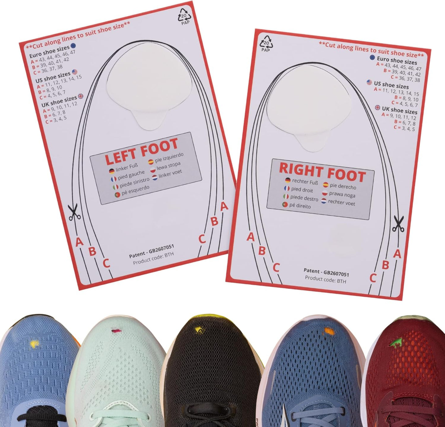 protective patches apply simply to prevent big toe wear holes in various shoe types