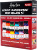 Angelus Best Sellers Paint Kit with twelve popular colours for custom sneaker design and leather art projects
