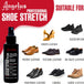 The 118ml Angelus stretcher spray provides controlled application for natural leather relaxation and improved footwear comfort and fit