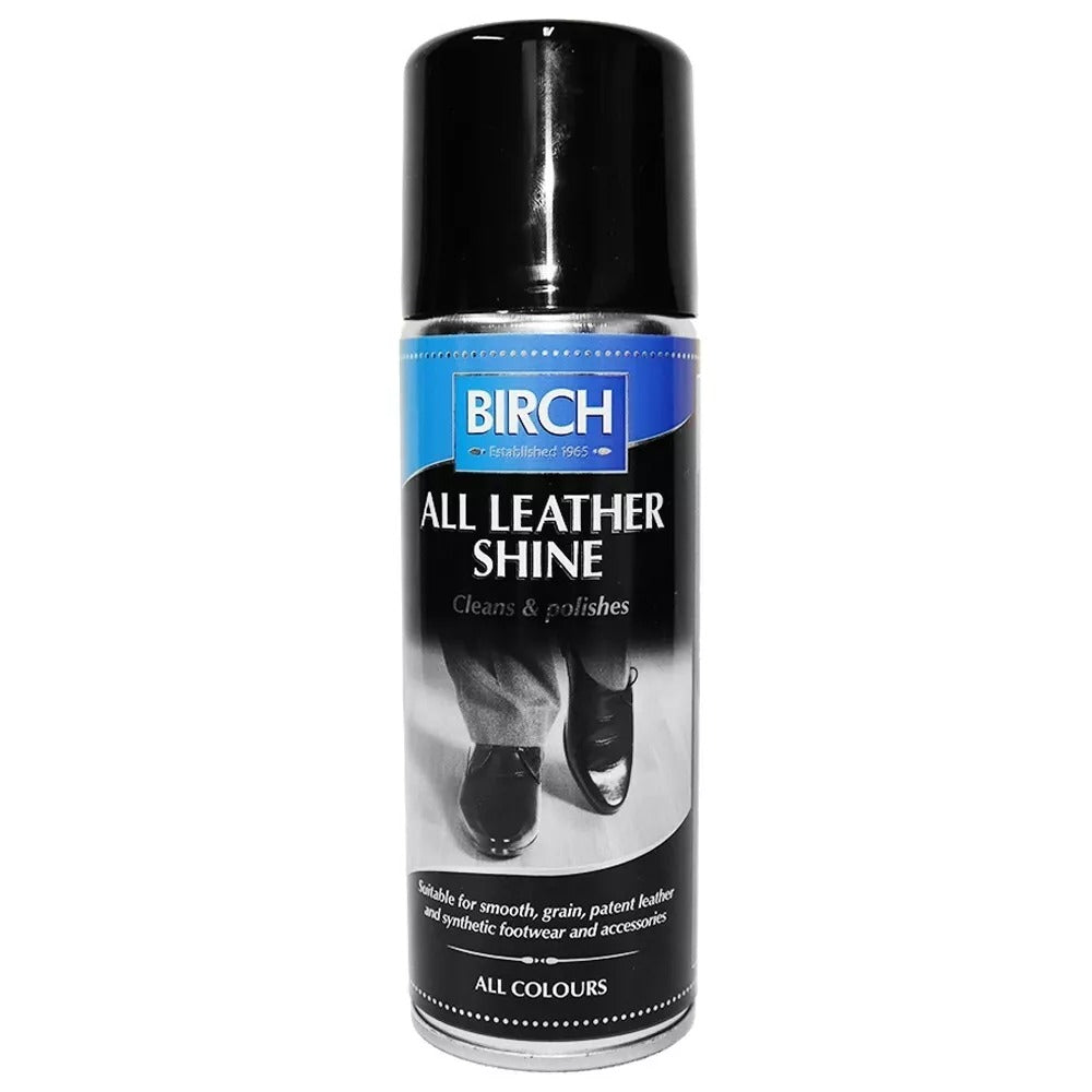 versatile BIRCH formulation creates brilliant gloss while enhancing leathers natural beauty