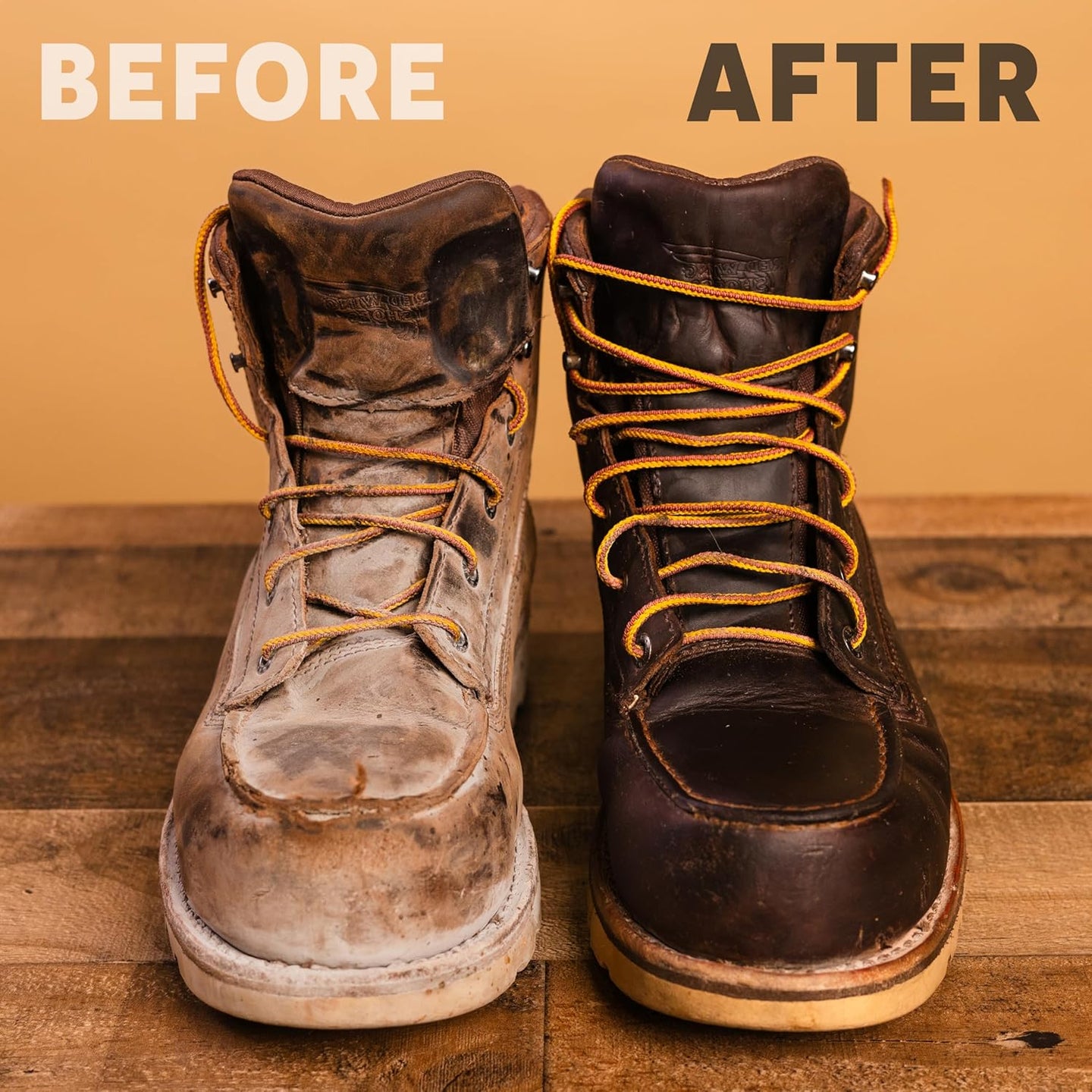 Professional-grade Neatsfoot Oil replenishing lost natural oils in riding tack work boots and outdoor gear