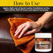Fiebing's Aussie Leather Conditioner protects against water salt and environmental damage