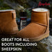 55oz sheepskin protectant from Angelus offers even coverage to safeguard delicate materials from environmental contaminants and damage