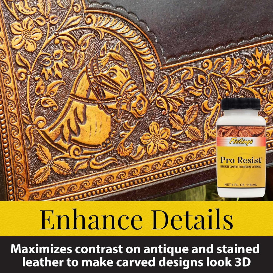 Fiebing's Pro Resist for leathercraft preventing dyes from bleeding into adjacent areas