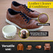 Fiebing's rich Mink Oil Paste formulation for work boots and outdoor leather gear