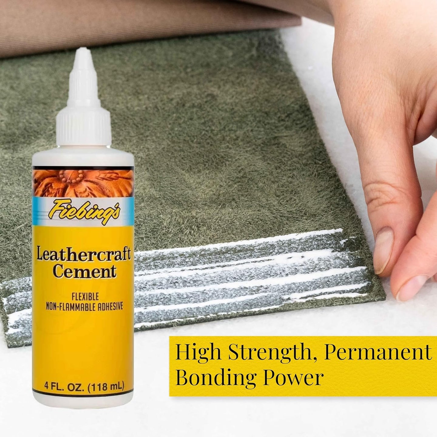 Fiebing's Leathercraft Cement ideal for bag making wallets and leather goods