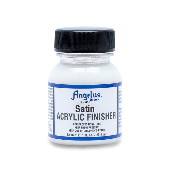 Angelus 605 Satin Finisher 1oz for low-lustre protection
