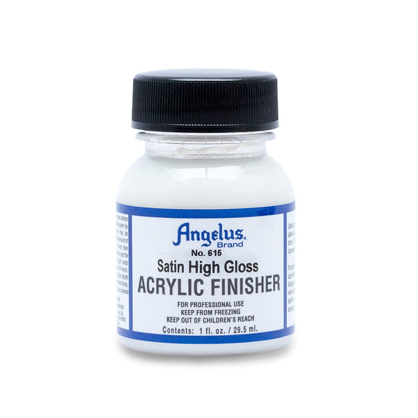 Angelus 615 Satin Gloss Finisher 1oz for rigid surfaces