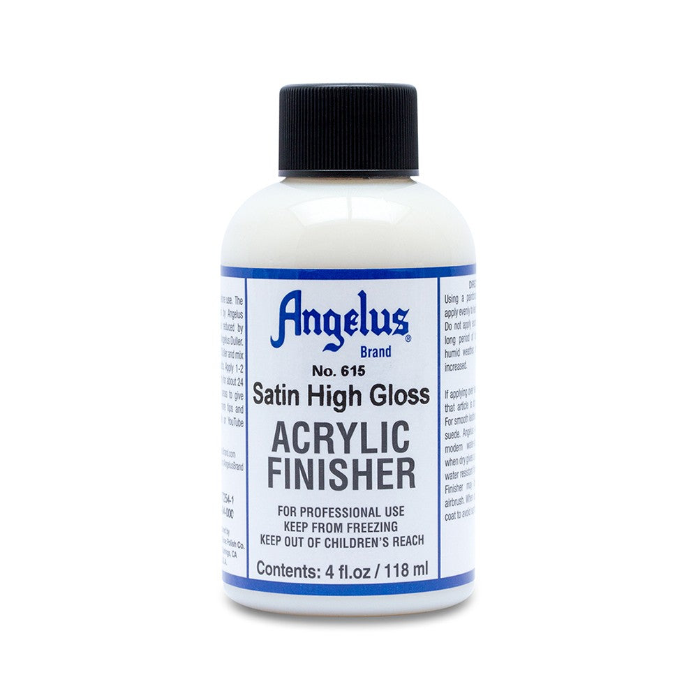 Angelus 615 Satin Gloss Finisher 4oz for decorative pieces
