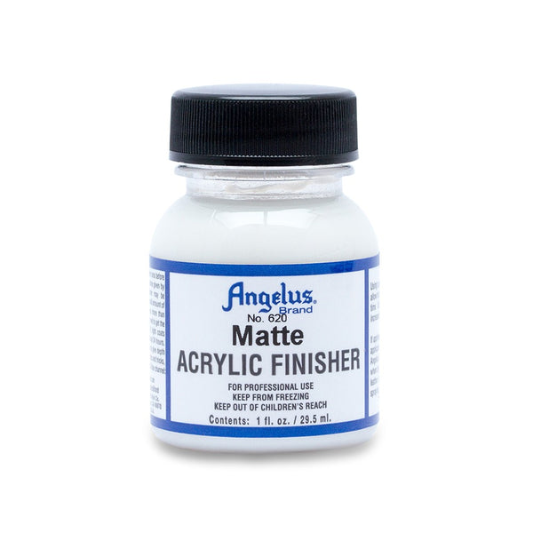 Angelus 620 Matt Finisher 1oz for true flat leather protection