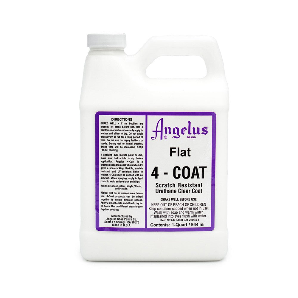 Angelus 901 Flat Finisher 1 Quart for modern matte finishes
