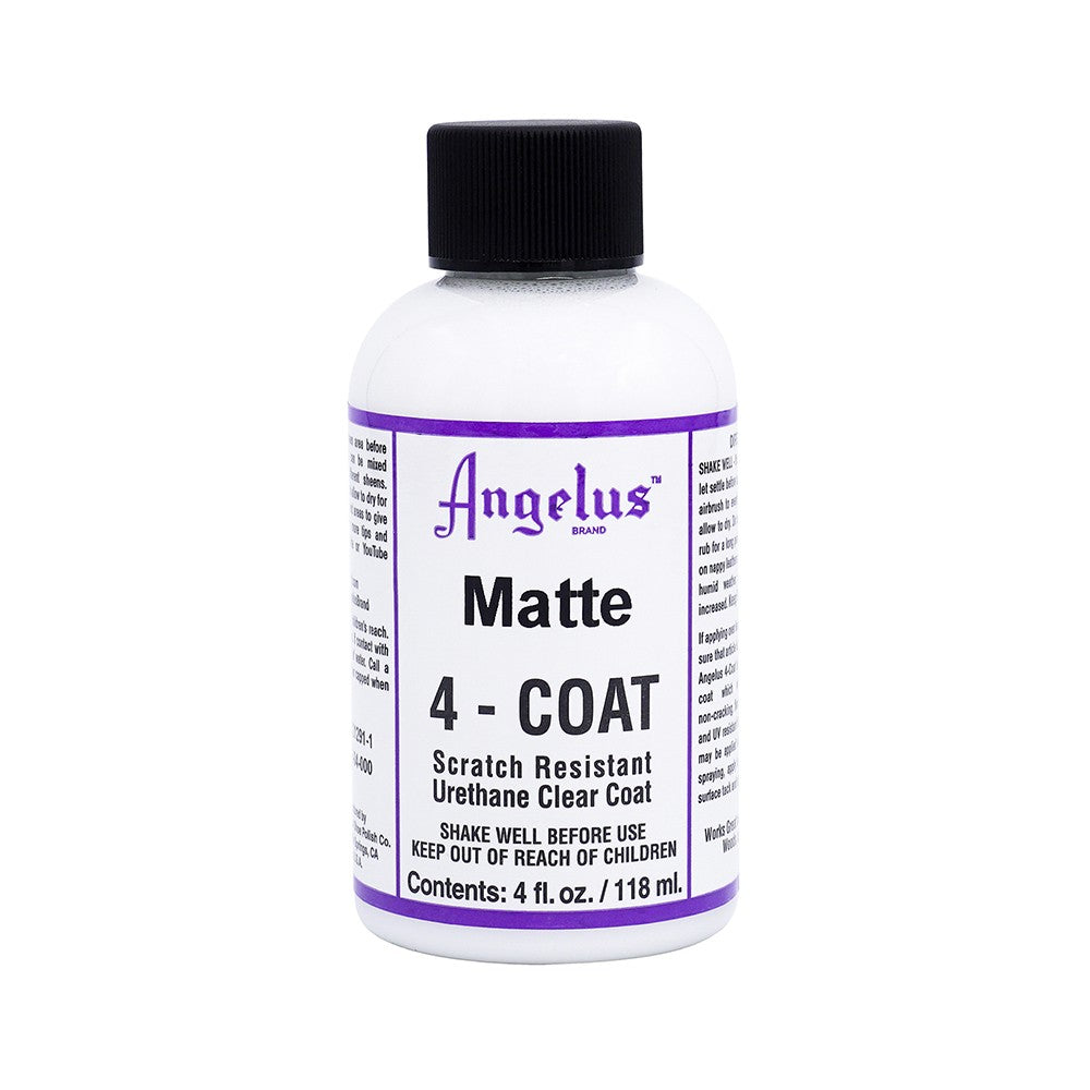 Angelus 902 Matte Finisher 4oz - durable matte top coat for custom projects