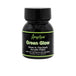 Angelus Glow in the Dark Green Glow paint 1oz bottle for luminous designs on sneakers and leather projects