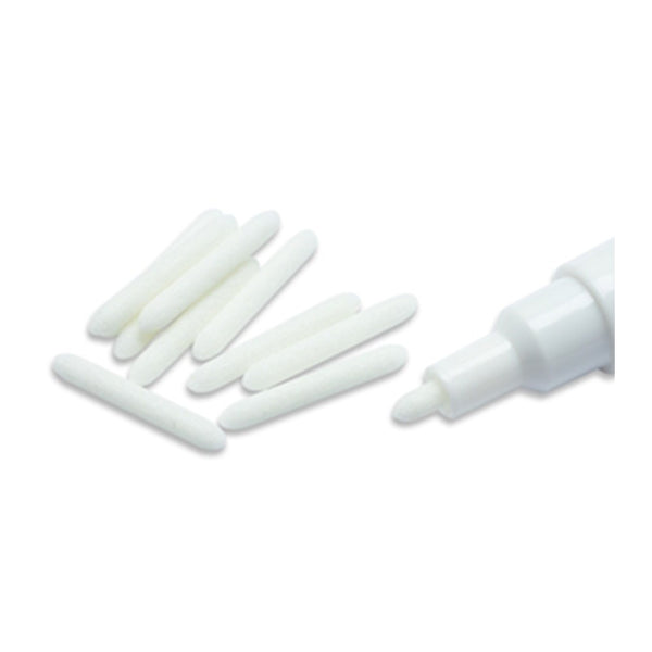 10-pack of genuine Angelus 3mm paint marker replacement tips for precise lines detailing and outlining on custom sneakers and leather