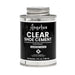 Angelus 4oz Clear Shoe Cement strong adhesive for sole repairs and bonding leather materials.