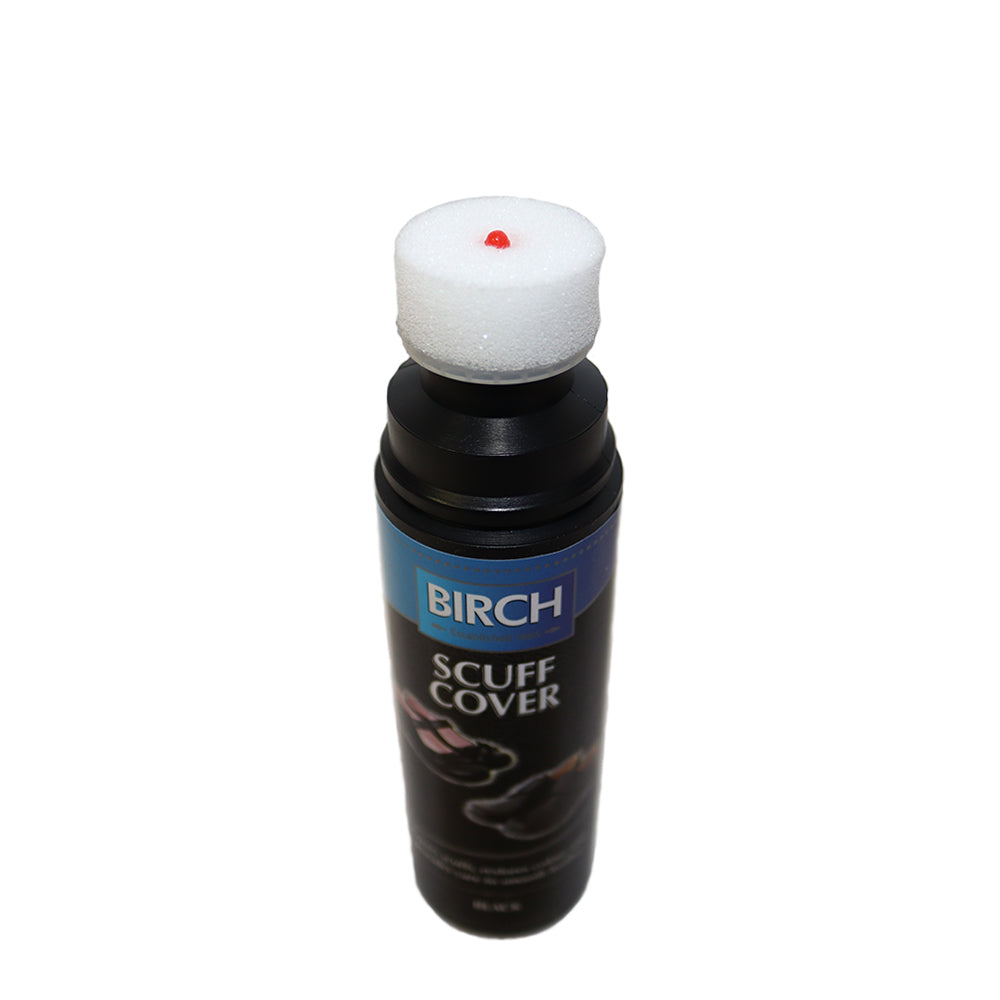 BIRCH Scuff Cover Black blends seamlessly with surrounding areas making imperfections invisible