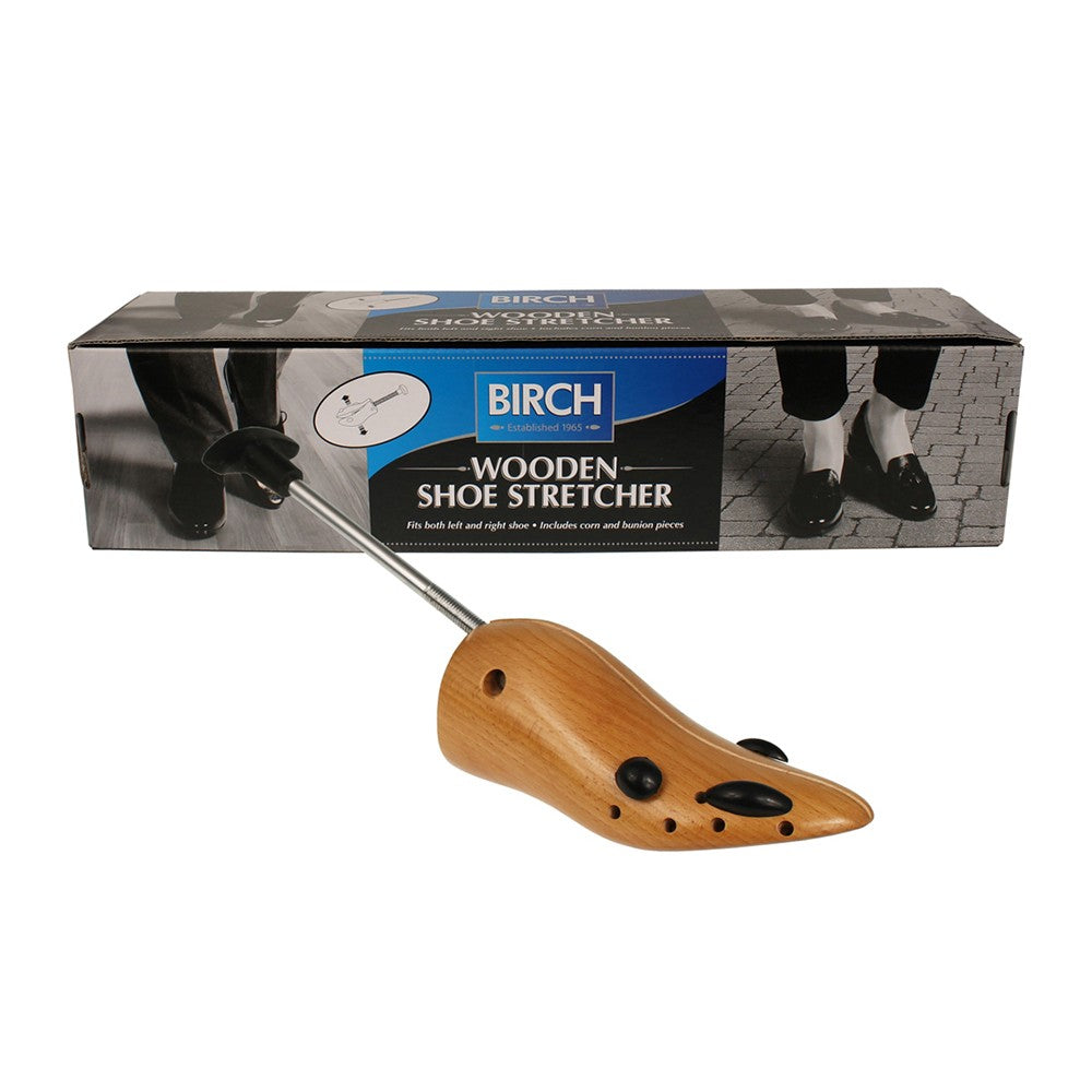 professional BIRCH shoe stretcher for gents provides controlled stretching that maintains shoe integrity