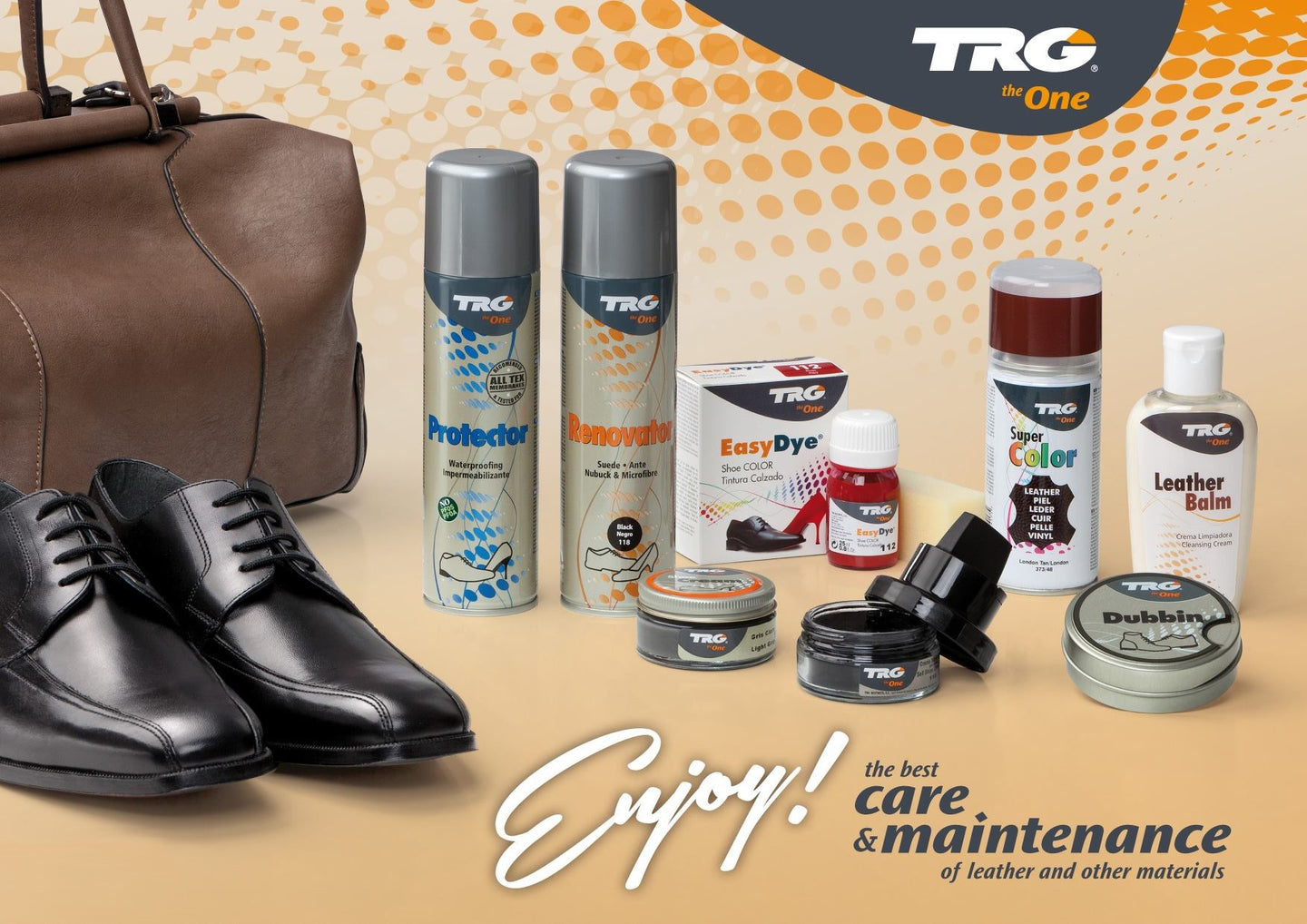 TRG Quick Shine Sponge Polish in use for maintaining professional appearance between traditional polishing sessions