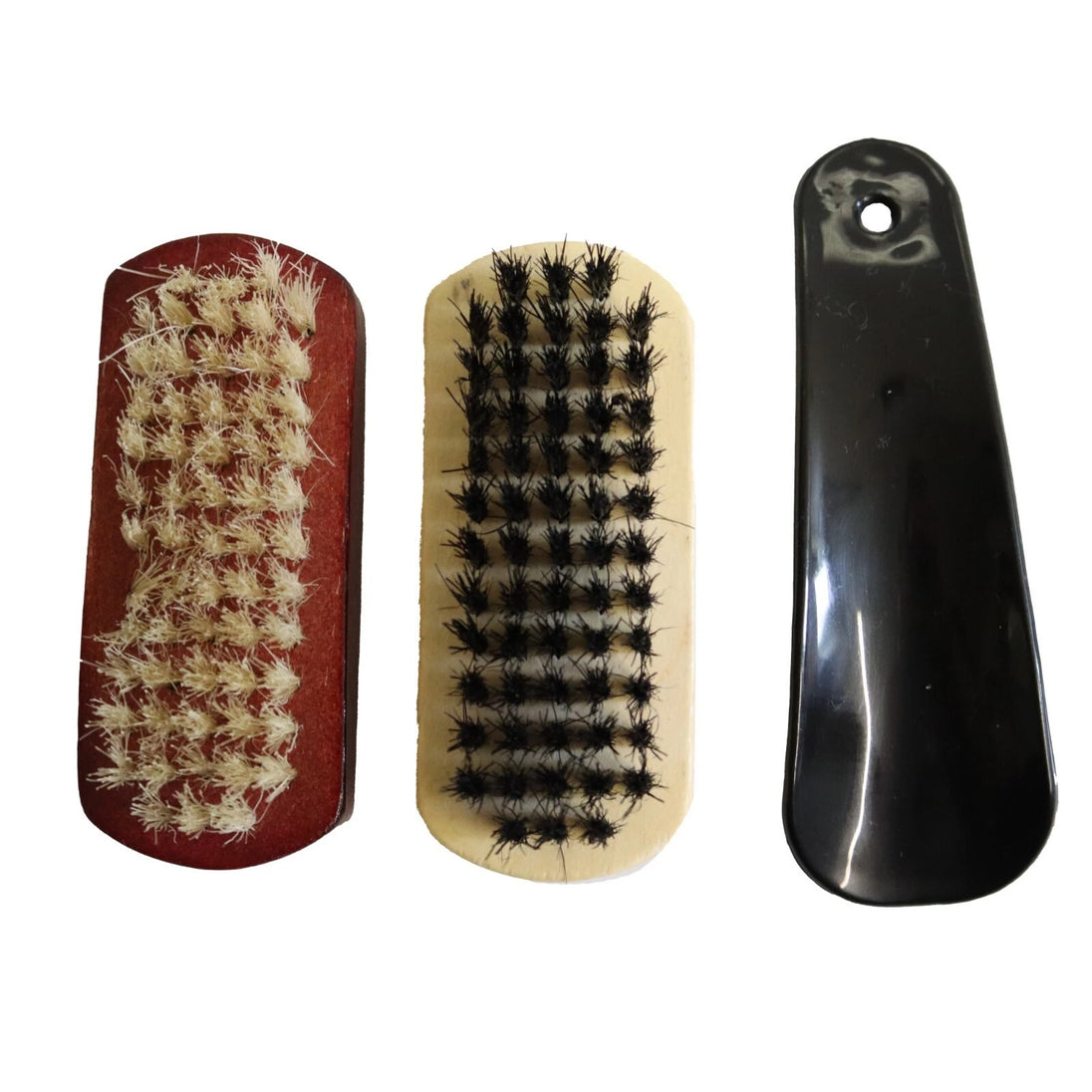 professional BIRCH shoe shine kit contains everything needed for maintaining footwear standards