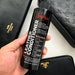 Angelus Leather Conditioner penetrating leather fibres to restore flexibility and prevent cracking damage over time