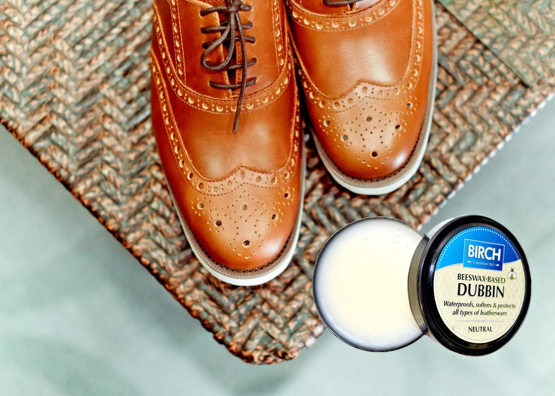 Trusted BIRCH waterproofing wax has proven reliability for generations of outdoor leather protection