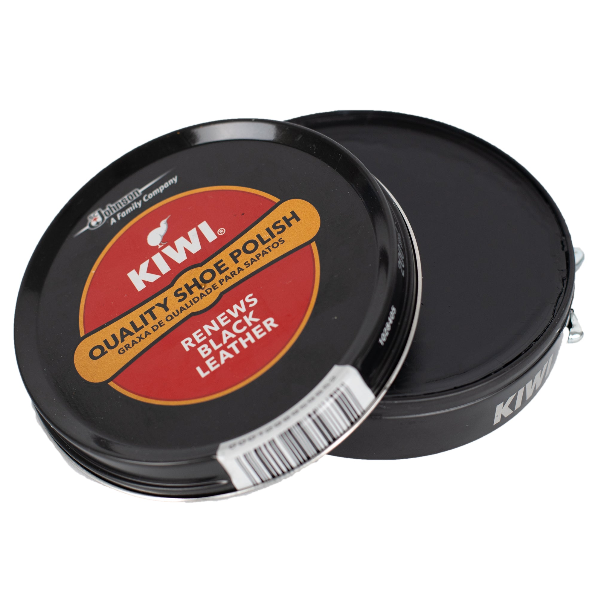 Kiwi Shoe Polish Wax Tin 50ml - Compact Shoe Care