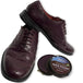 BIRCH Traditional Shoe Polish 50ml Burgundy tin offers a time-tested formula for deep conditioning and protecting all leather shoes
