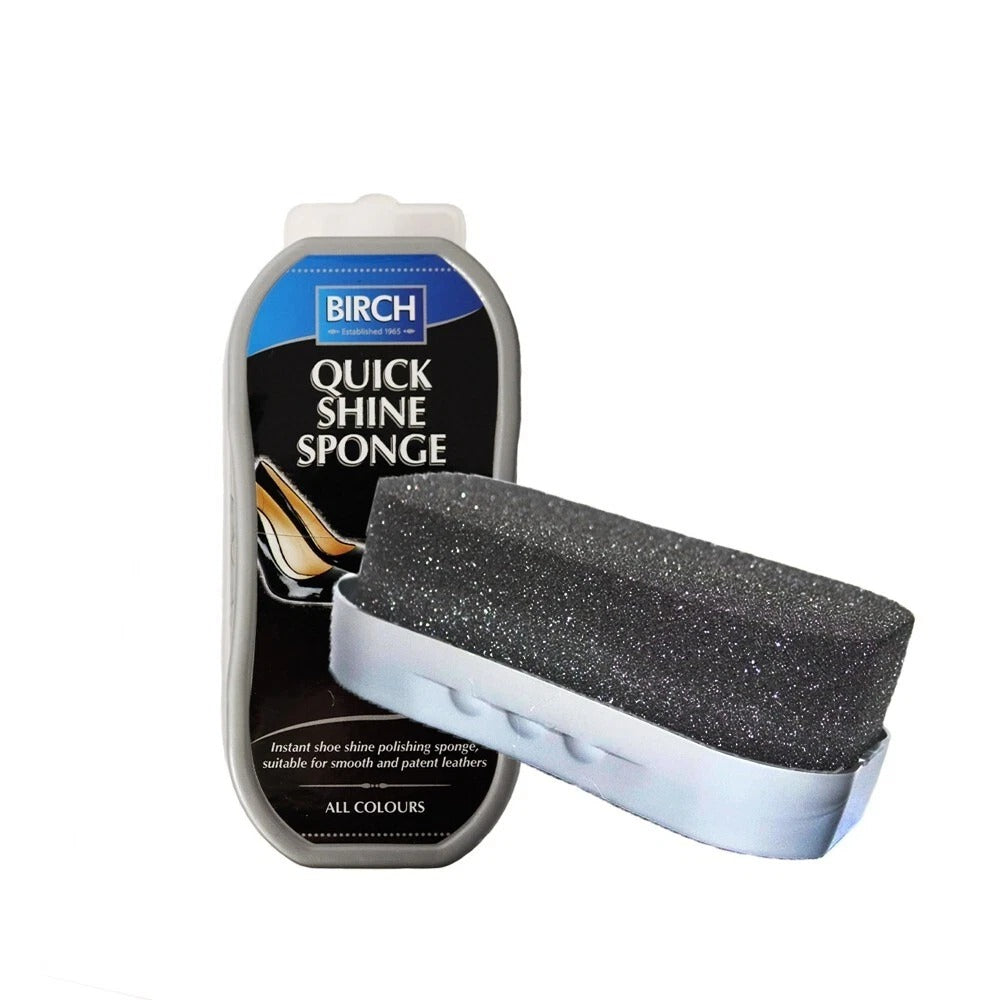 BIRCH shine sponge allows instant polish application without traditional tools or messy clean-up