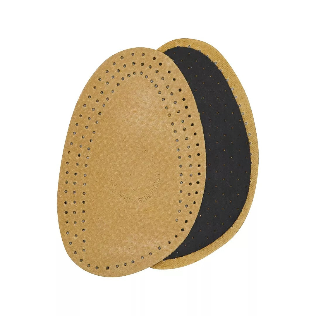 Experience the premium feel of BIRCH leather half insoles for women engineered for forefoot support and to help extend the life of your shoes