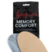 Personalized comfort achieved with Angelus cut-to-size Memory Foam Insoles moulding to your foot's unique shape