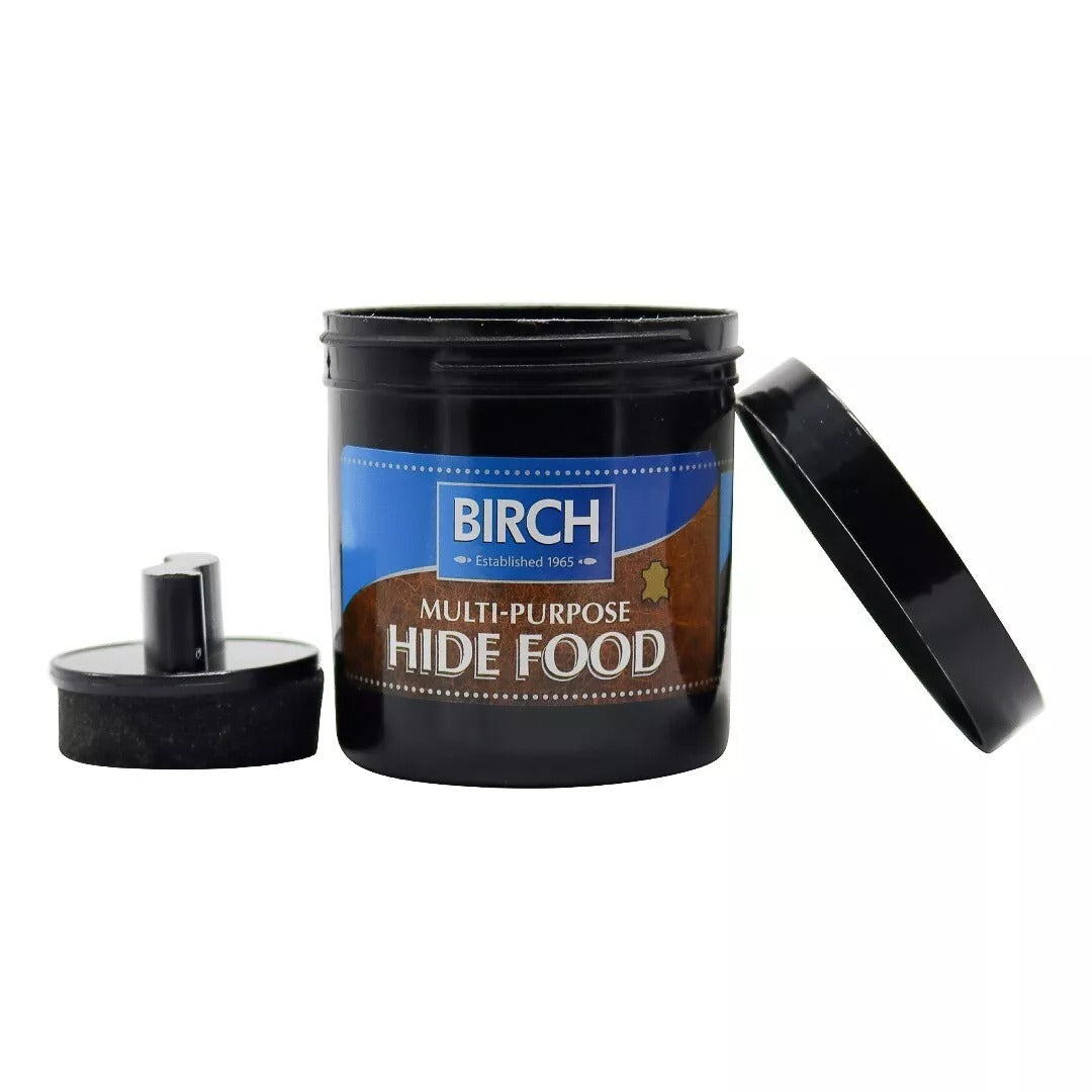 neutral BIRCH formula conditions leather without altering its natural colour or appearance for universal application