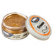 TRG Old Gold colour shoe cream for professional leather conditioning and vintage metallic maintenance in a 50ml dumpi jar